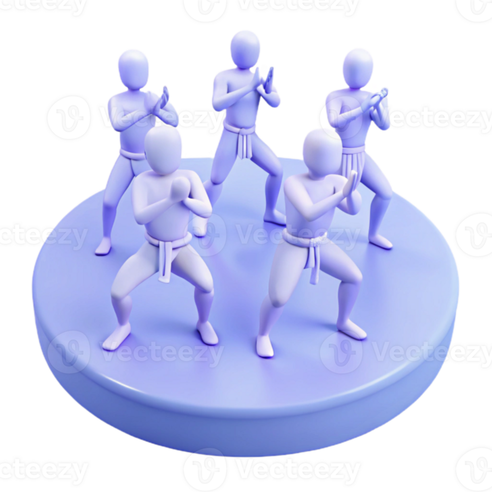 Martial Arts Figures png