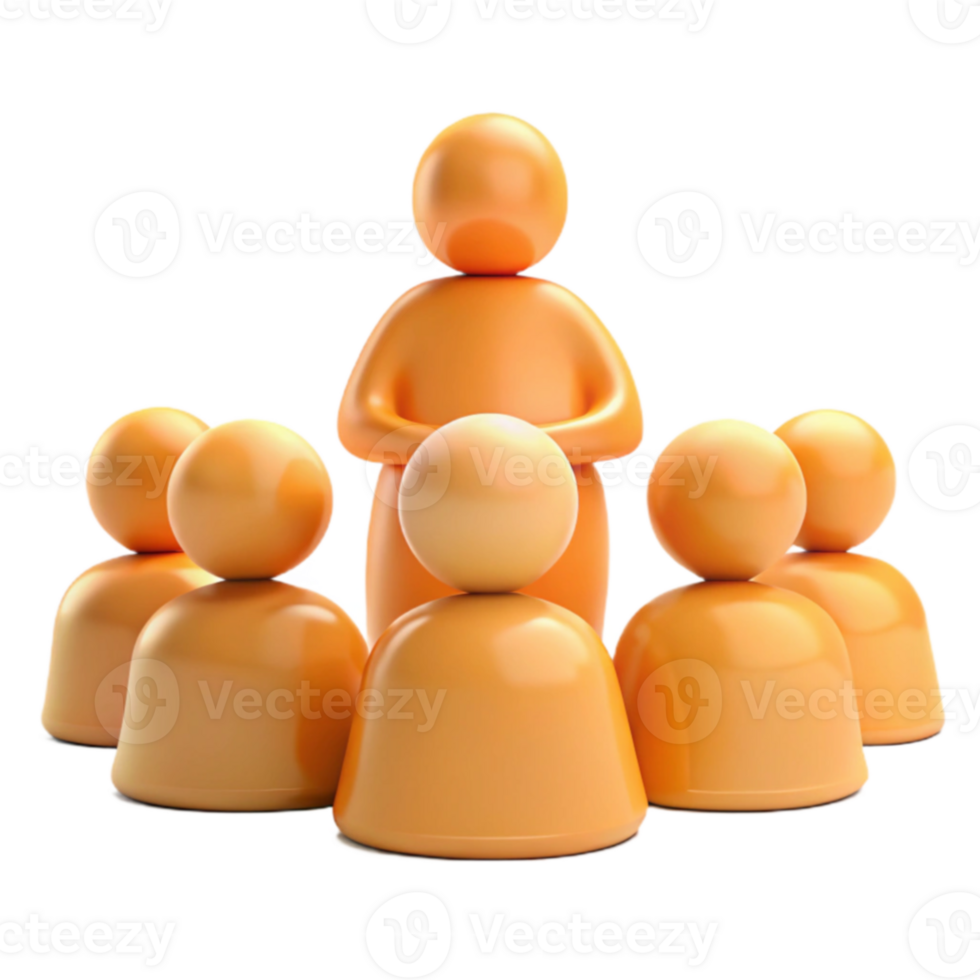 Group of People in a Circle png