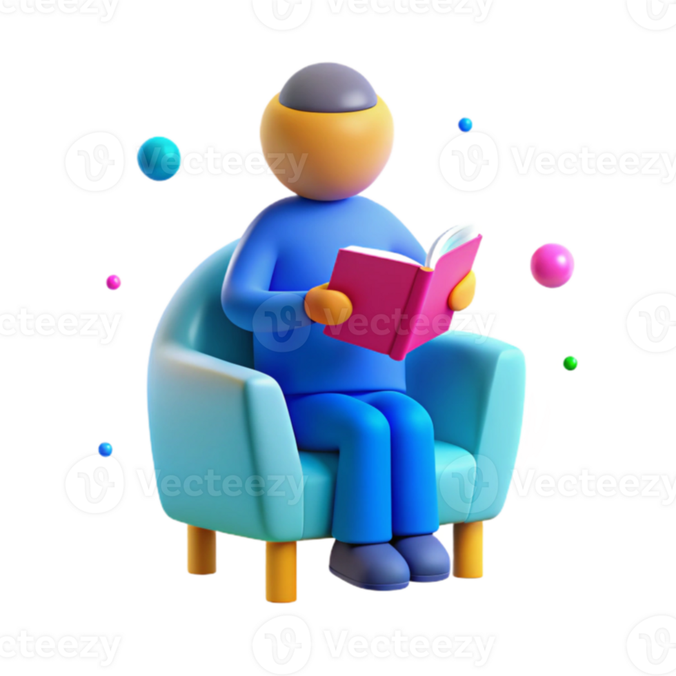 Relaxing with a Good Book The Joys of Reading png