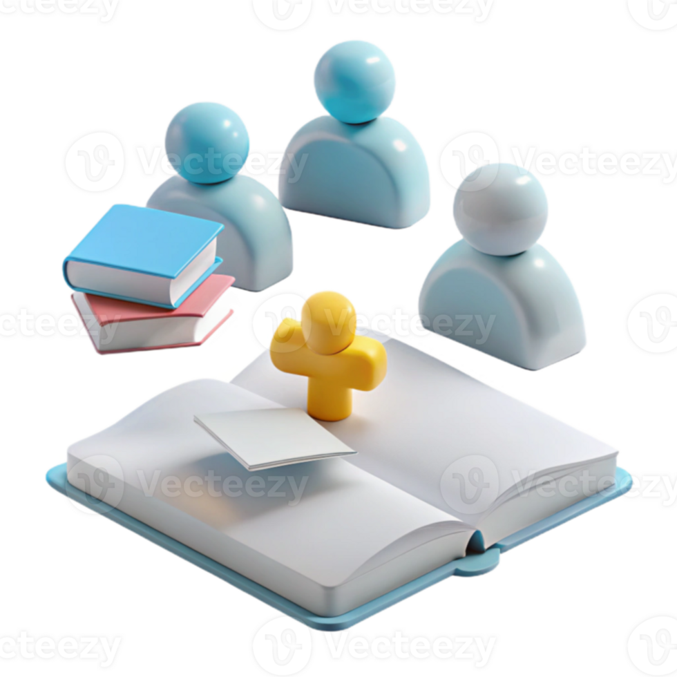 Learning Together Group Study Concept png