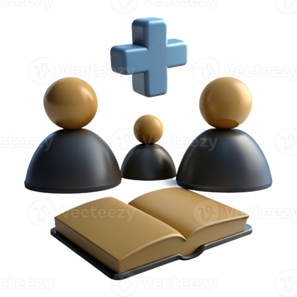 Add Members, Learn Together png