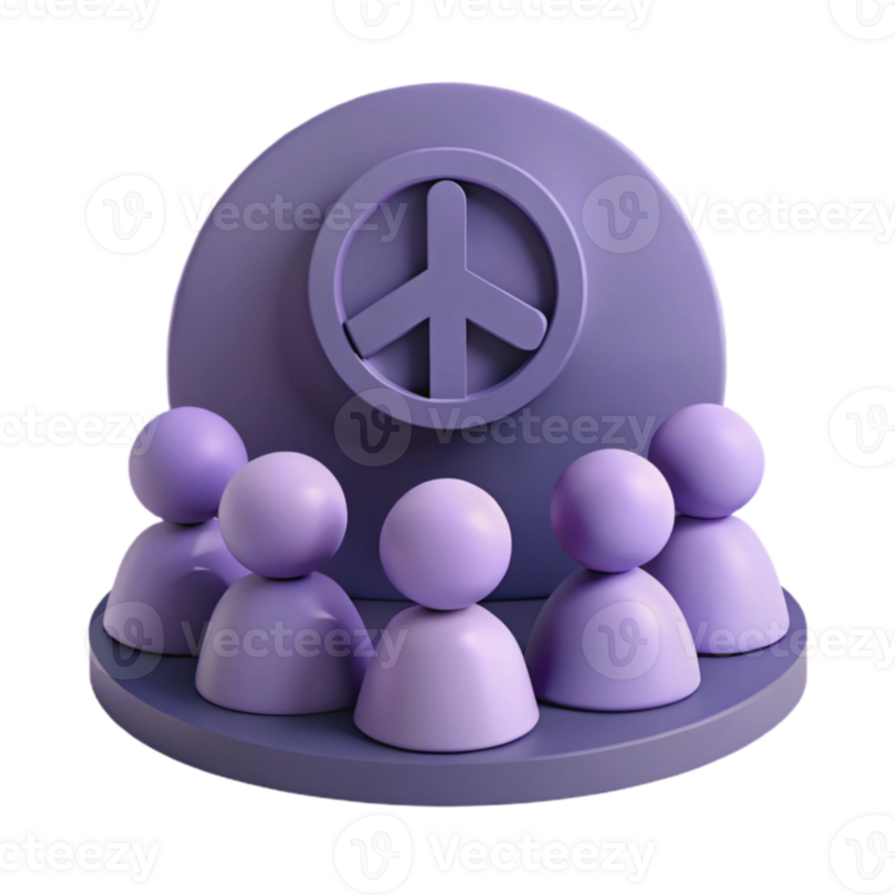 Peace Symbol People png