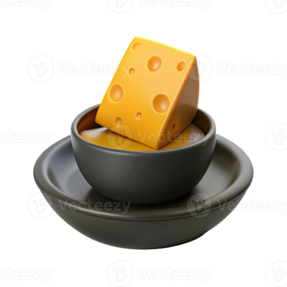 Cheese in Cup and Saucer png
