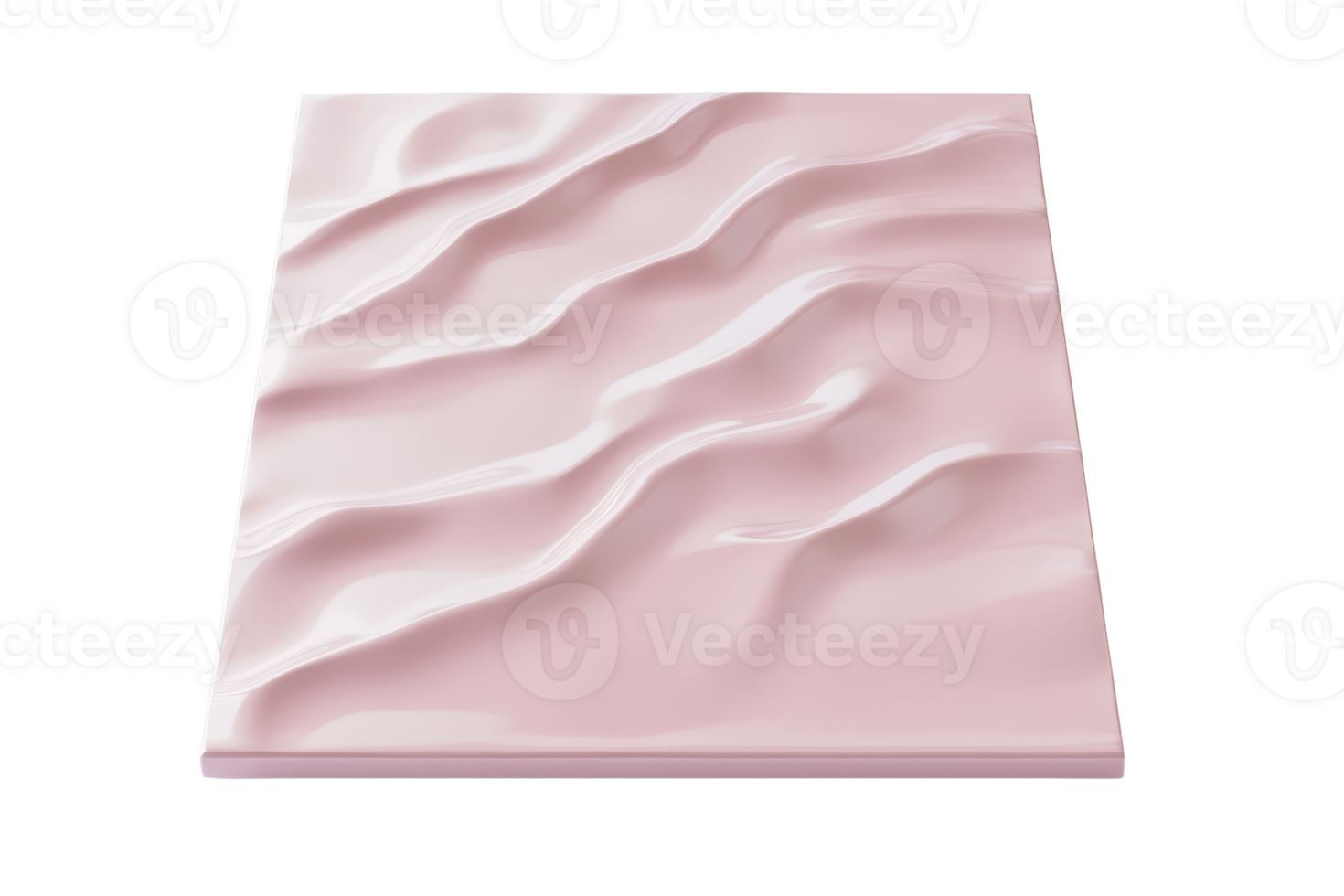 Elegant pink textured surface with wavy patterns, ideal for backgrounds, design elements, and creative projects. png