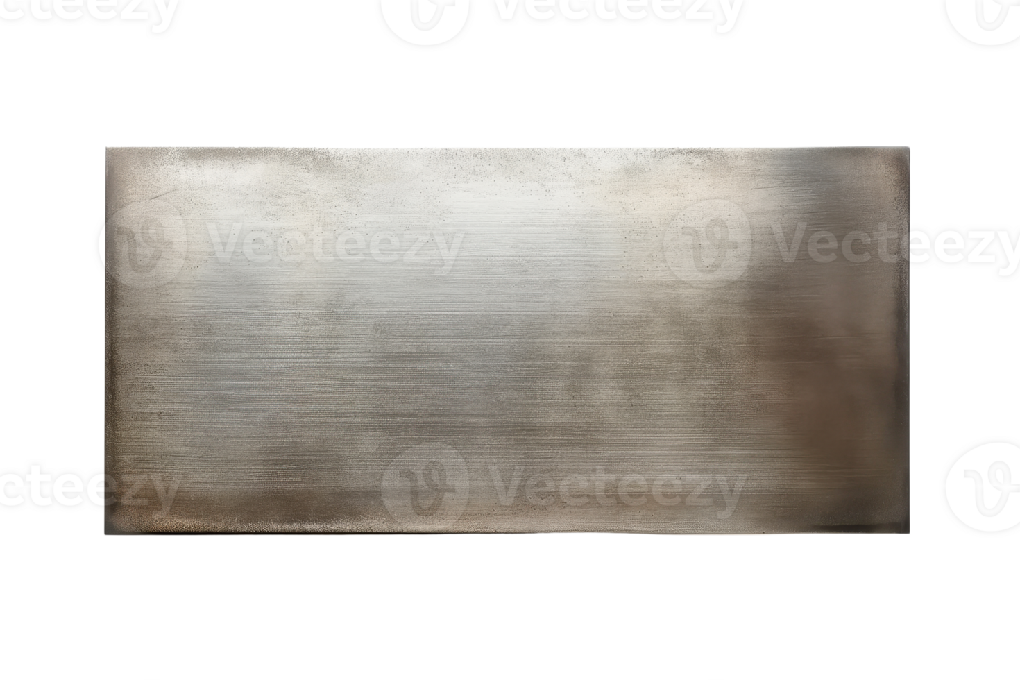 High-resolution image of a distressed metal sheet with a rusty patina, capturing industrial texture and aged appearance. png