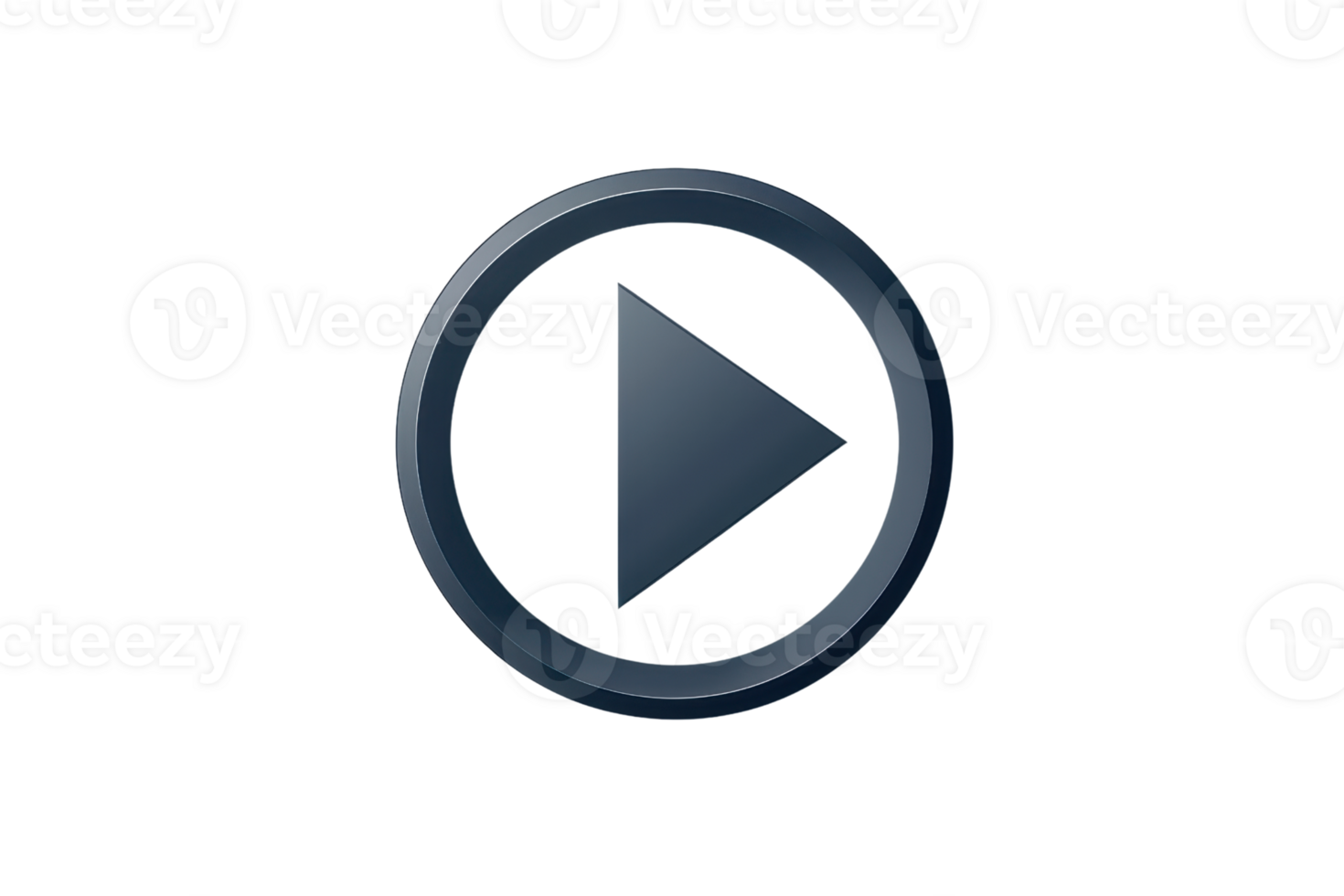 Simple, dark grey play button icon representing or audio playback. Perfect for media control interfaces. png