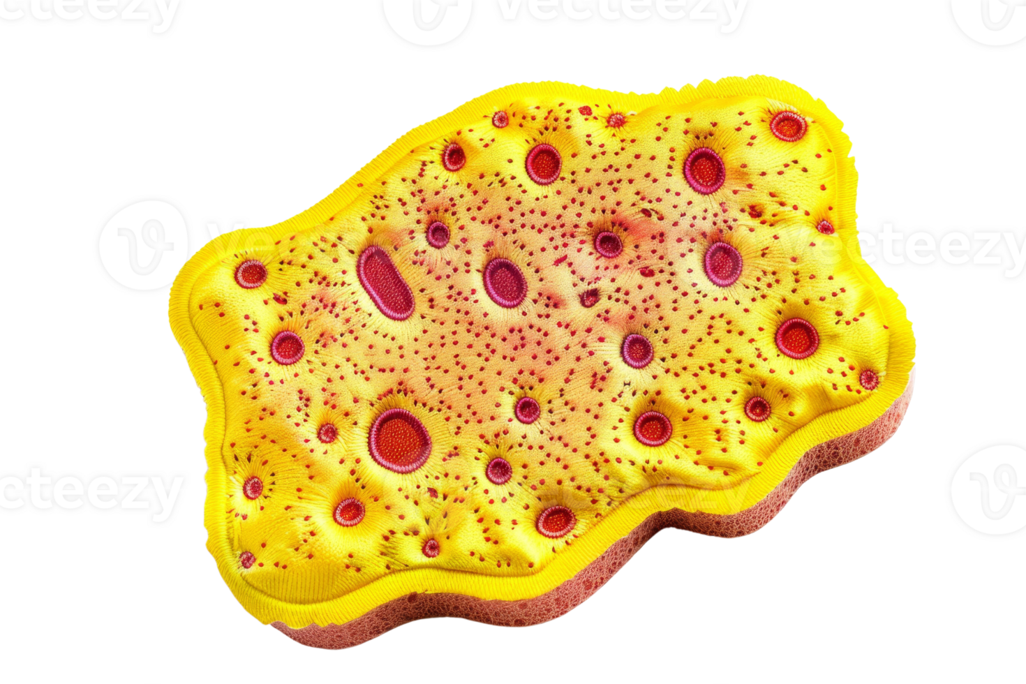 High-resolution photorealistic 3D rendering of a disease bacteria or virus cell, highlighting infection and medical science concepts. png