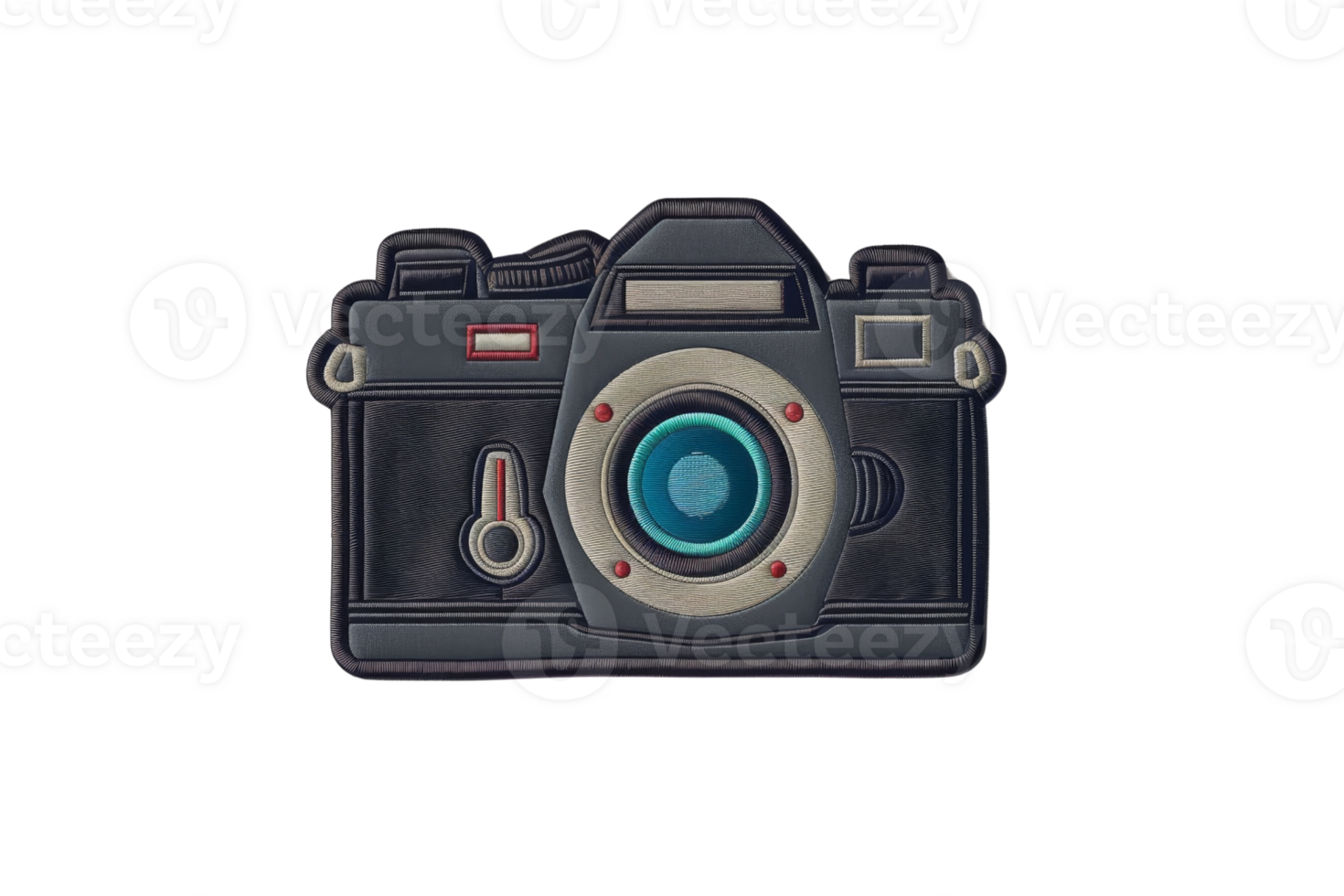 Vintage camera illustration with a modern twist. Perfect for photography, art, and technology themes. High resolution and ready to use. png