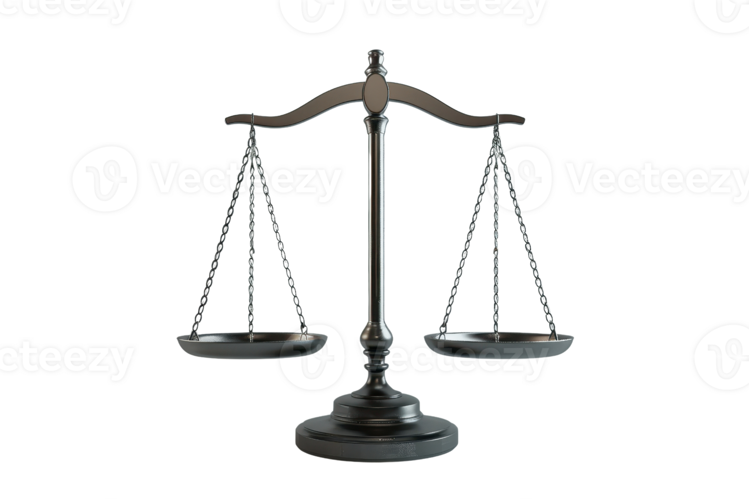 Classic balance scale symbolizing justice and equilibrium, ideal for legal concepts, law firms, and judicial themes. png