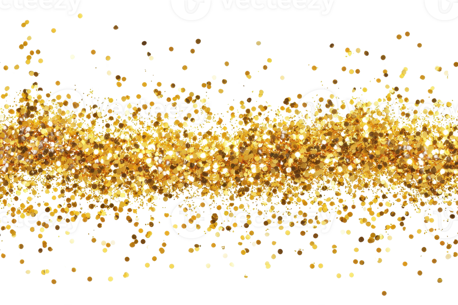 Golden glitter background with sparkling particles creating an elegant festive atmosphere for celebrations and events. png