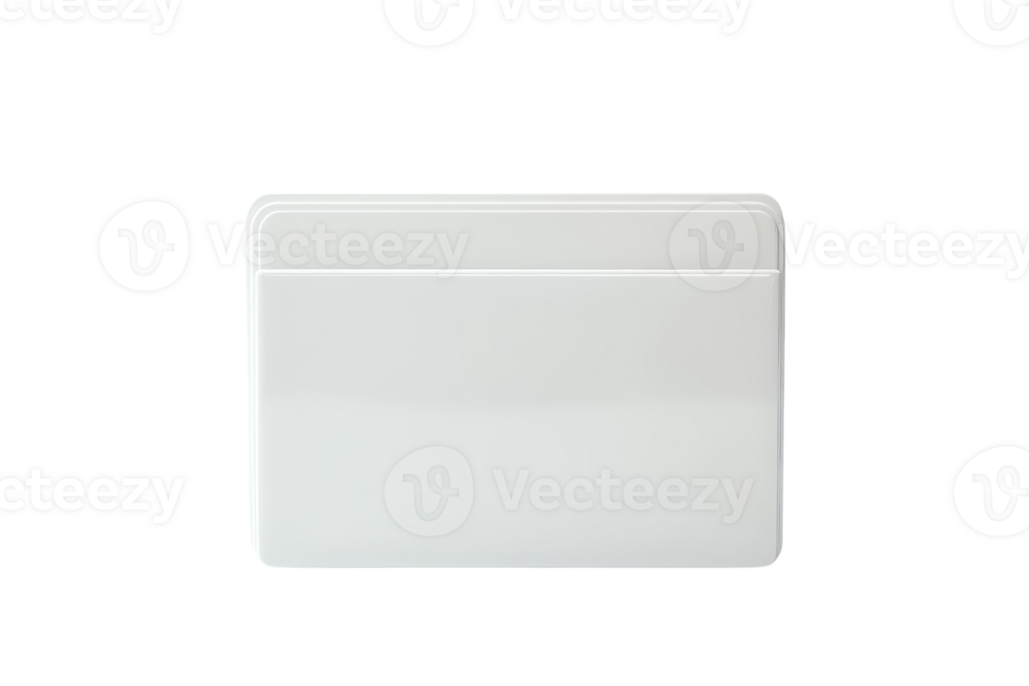 White card with blank space ideal for mock-ups, branding, identification, and professional presentations. png
