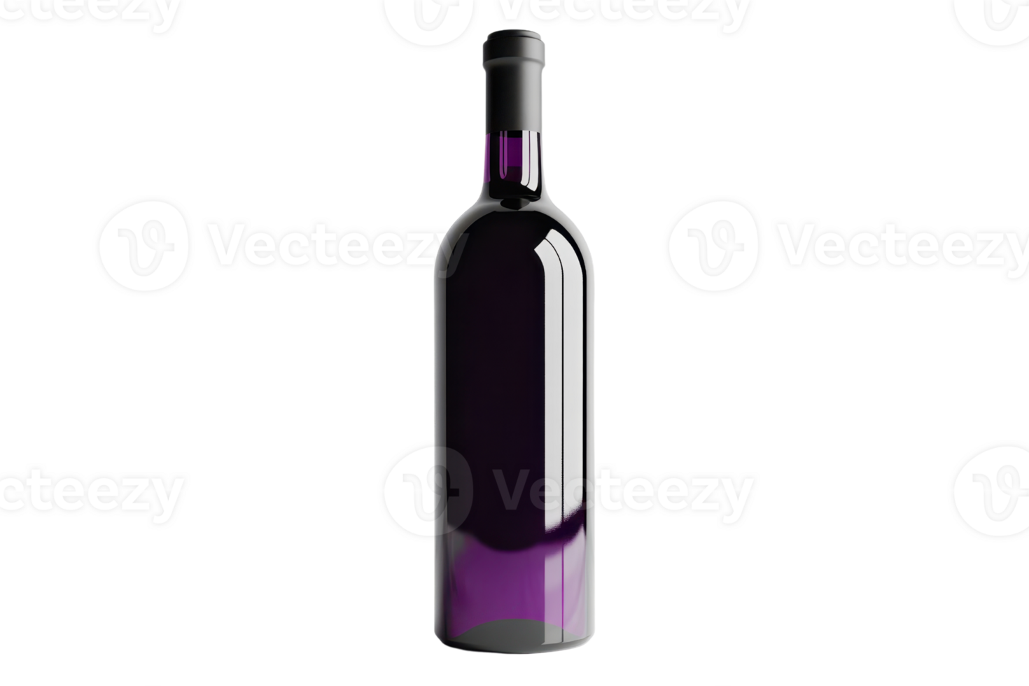 A sleek, dark wine bottle showcasing elegance and sophistication, perfect for beverage, hospitality, and dining concepts. png