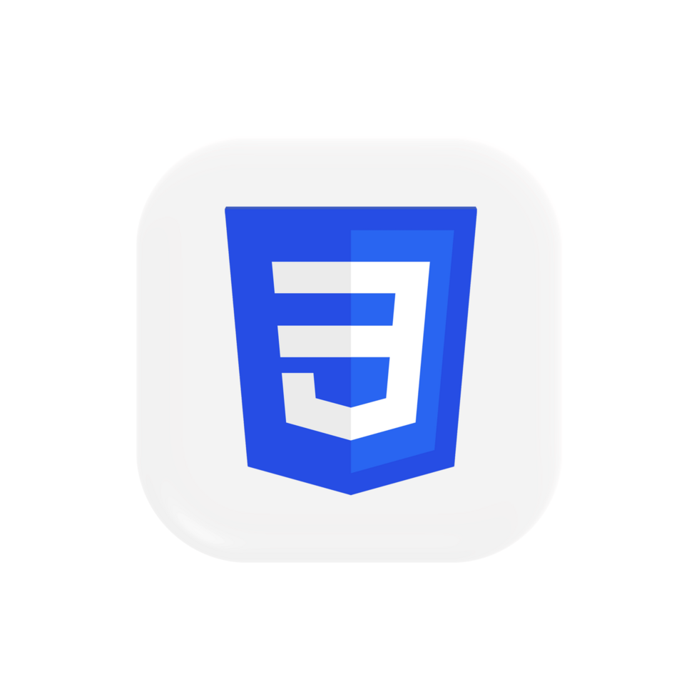 CSS Programming Blue Logo png