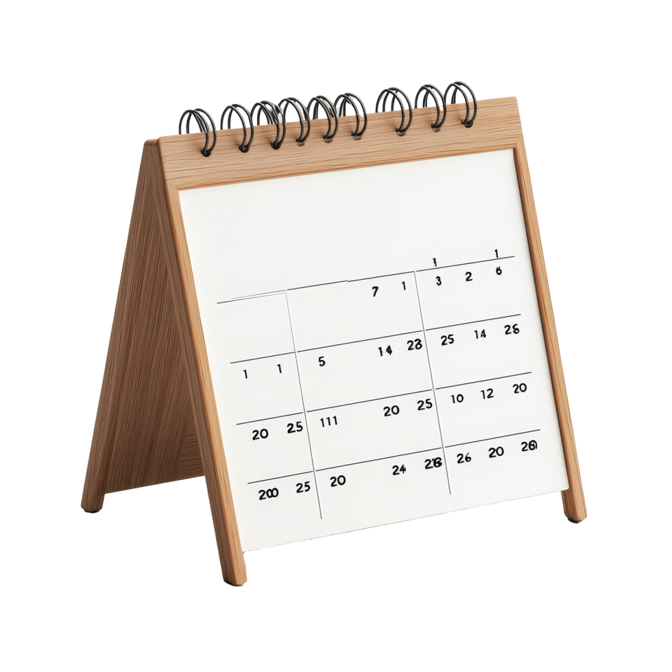 Table calendar for January displayed on a transparent background for scheduling and planning activities, table calendar 2023 january isolated on transparent background png