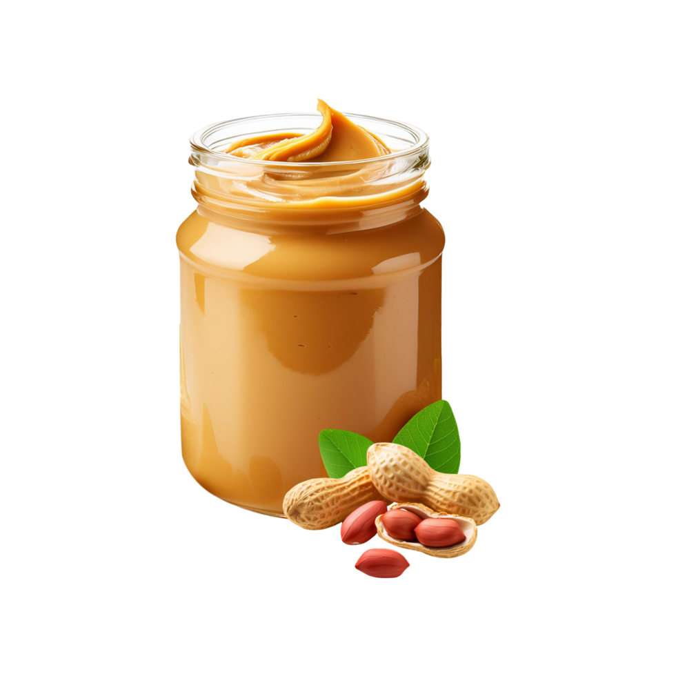 Bottle of Peanut Butter on transparent background png