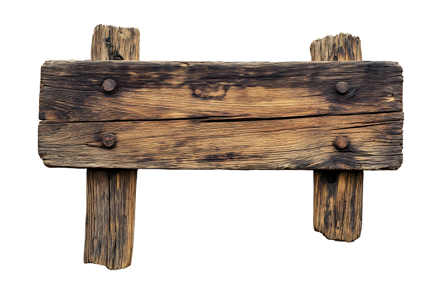 Wooden sign isolated on transparent background. 51339487 PNG