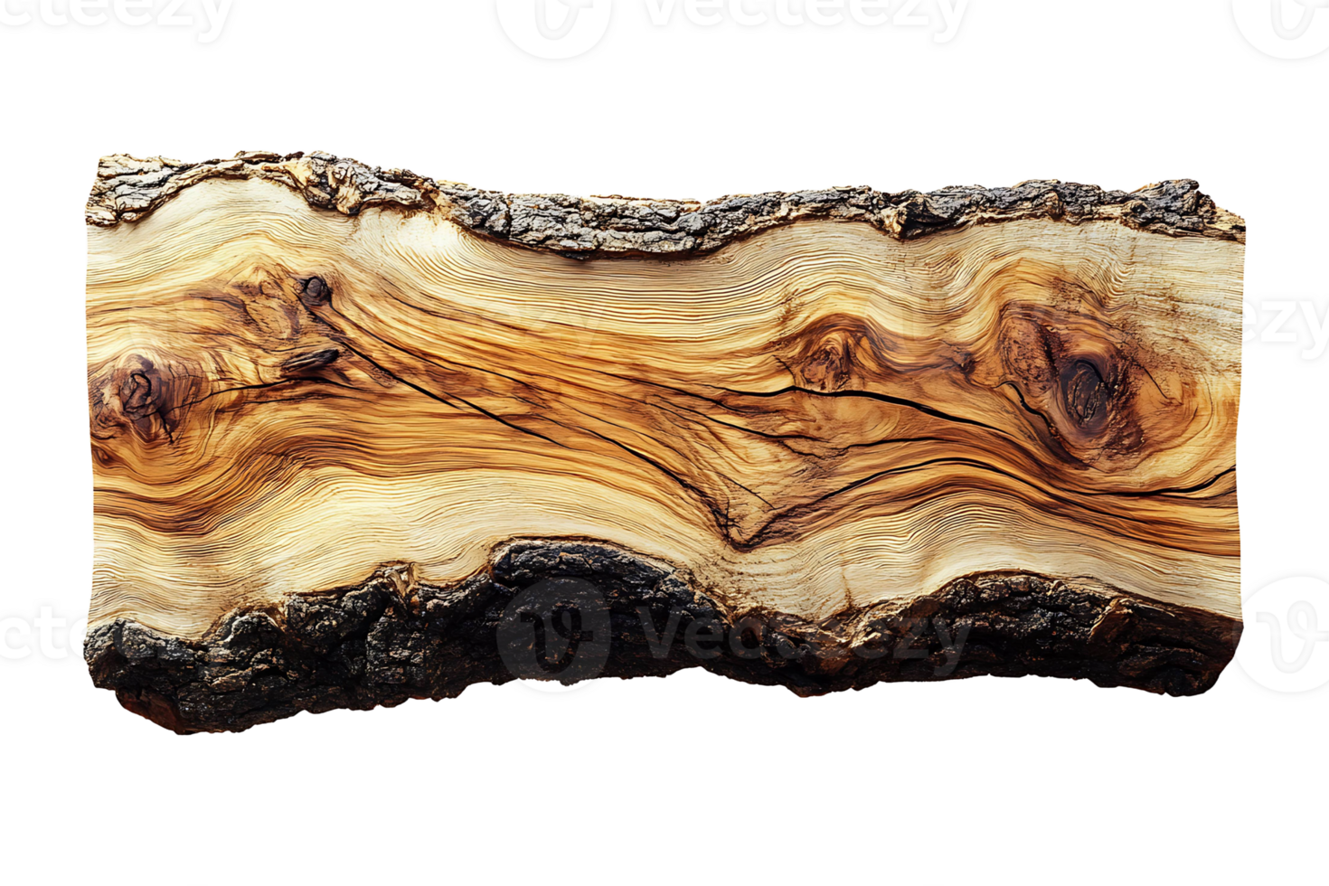 Wood texture isolated on transparent background. png