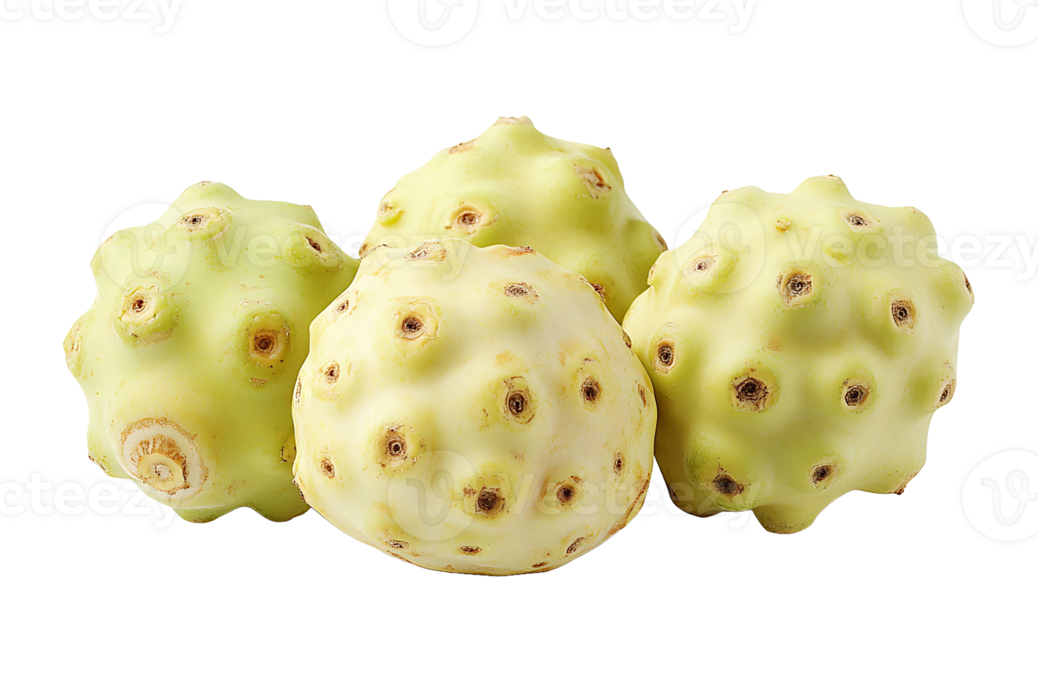 Fresh noni fruit isolated on transparent background. png