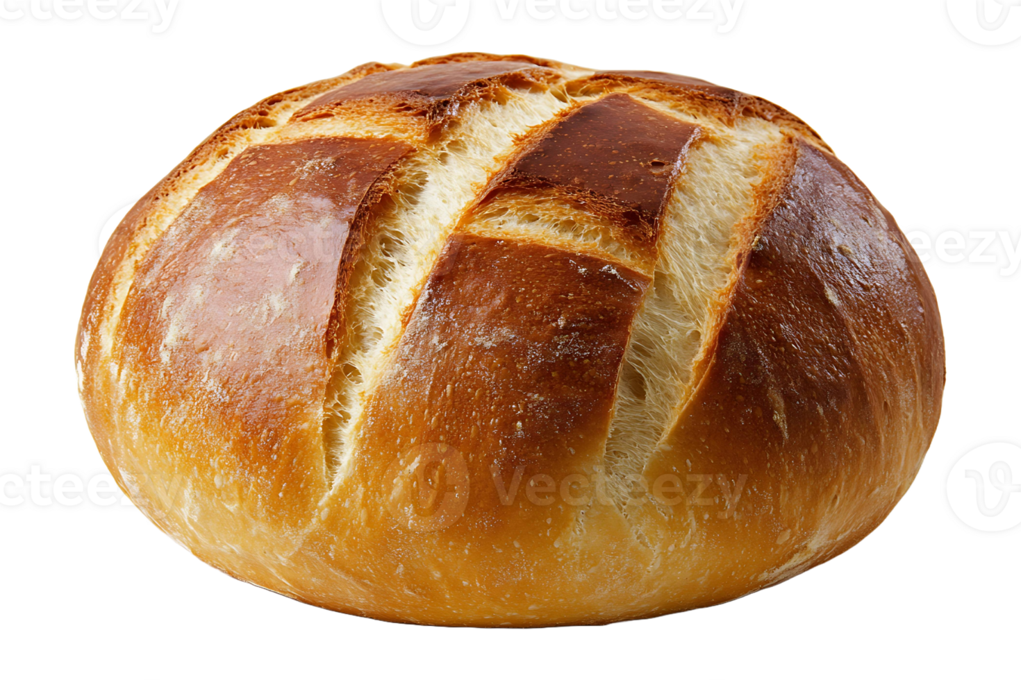 Loaf of bread isolated on transparent background. png