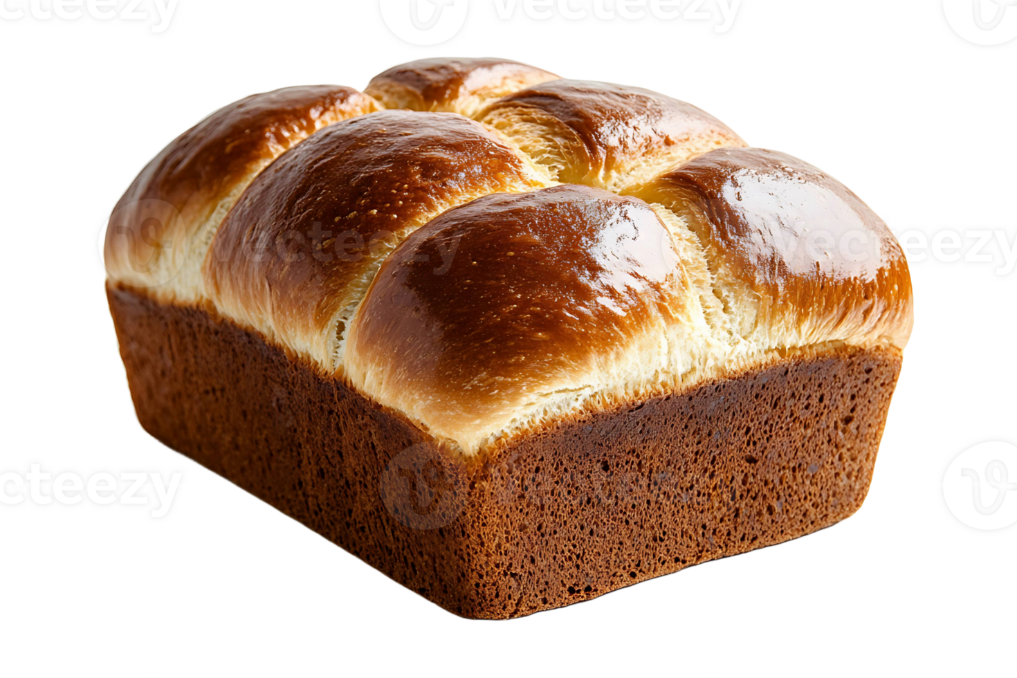 Quick bread isolated on transparent background png