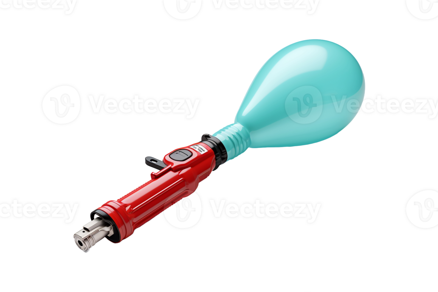 Action Balloon Pump on transparent background. png