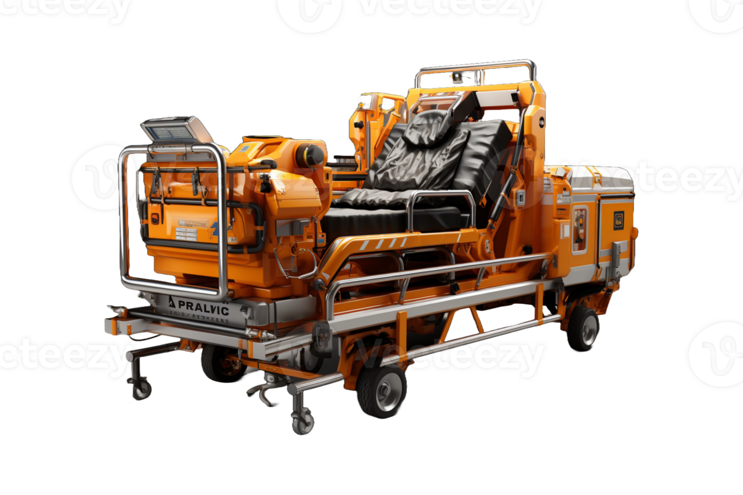 Ambulance Stretcher on transparent background png