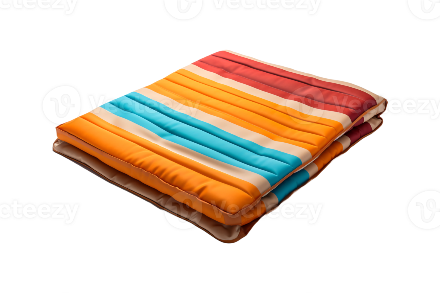 Beach Mats on transparent background. png