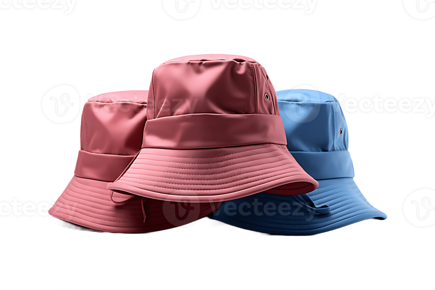 Bucket Hats on transparent background. png