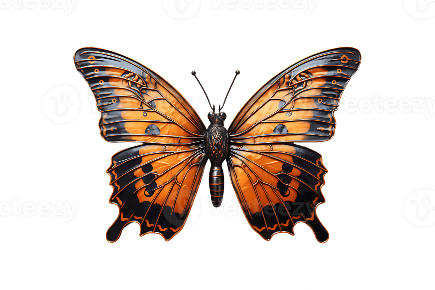 Butterfly Hook on transparent background. png