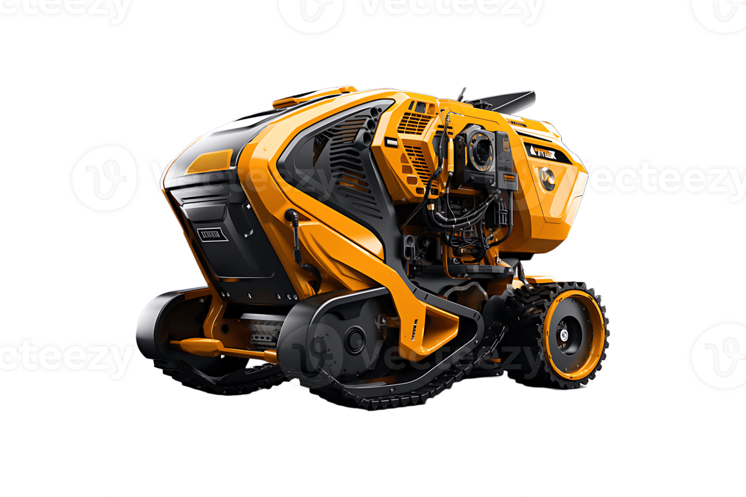 Blasting Machine on transparent background. png