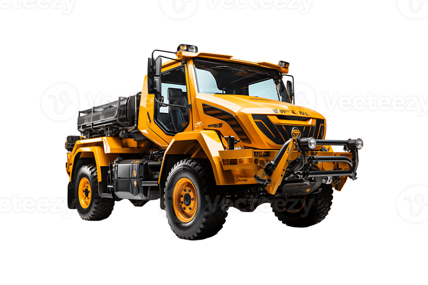 Bobcat Sweeper on transparent background. png
