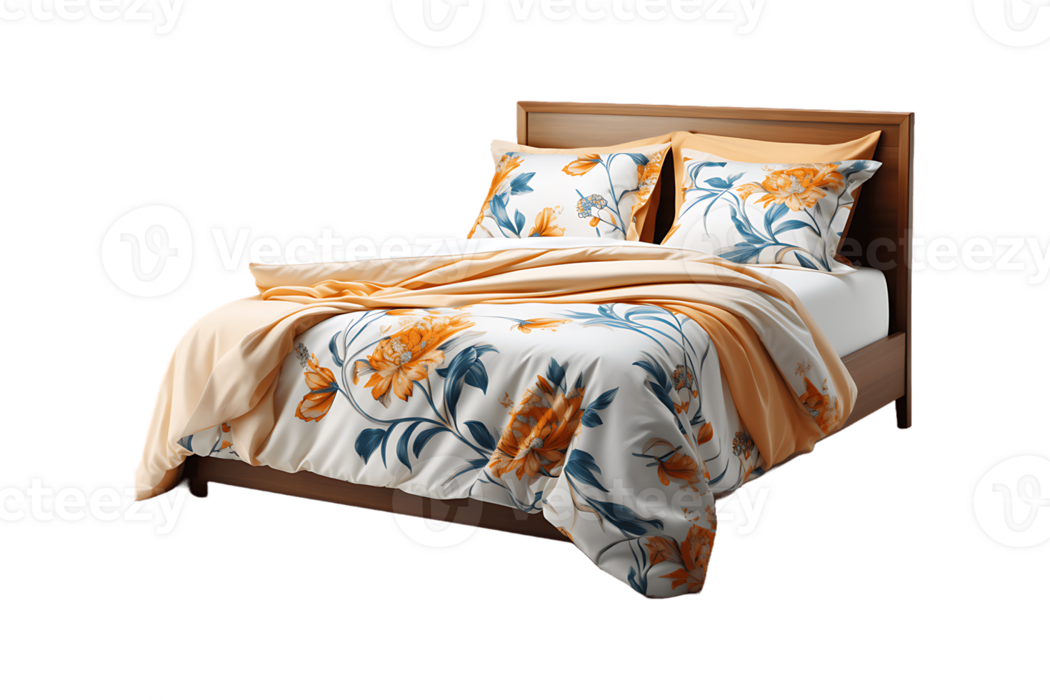 Bombay Dyeing Bed Sheets on transparent background. png