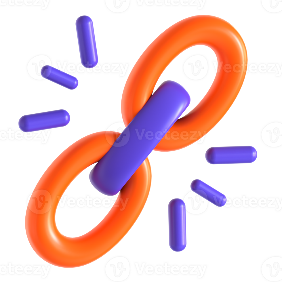 backlink website 3d icon illustration png