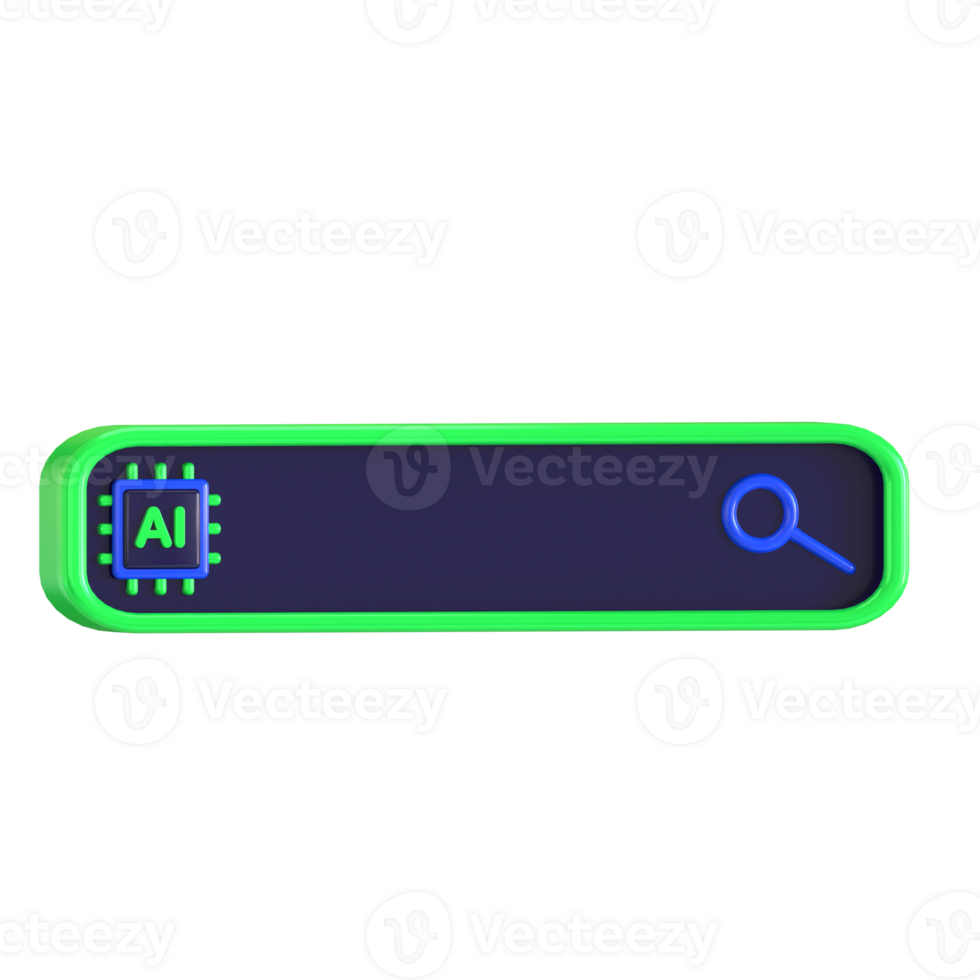 A green and blue button with a search icon png