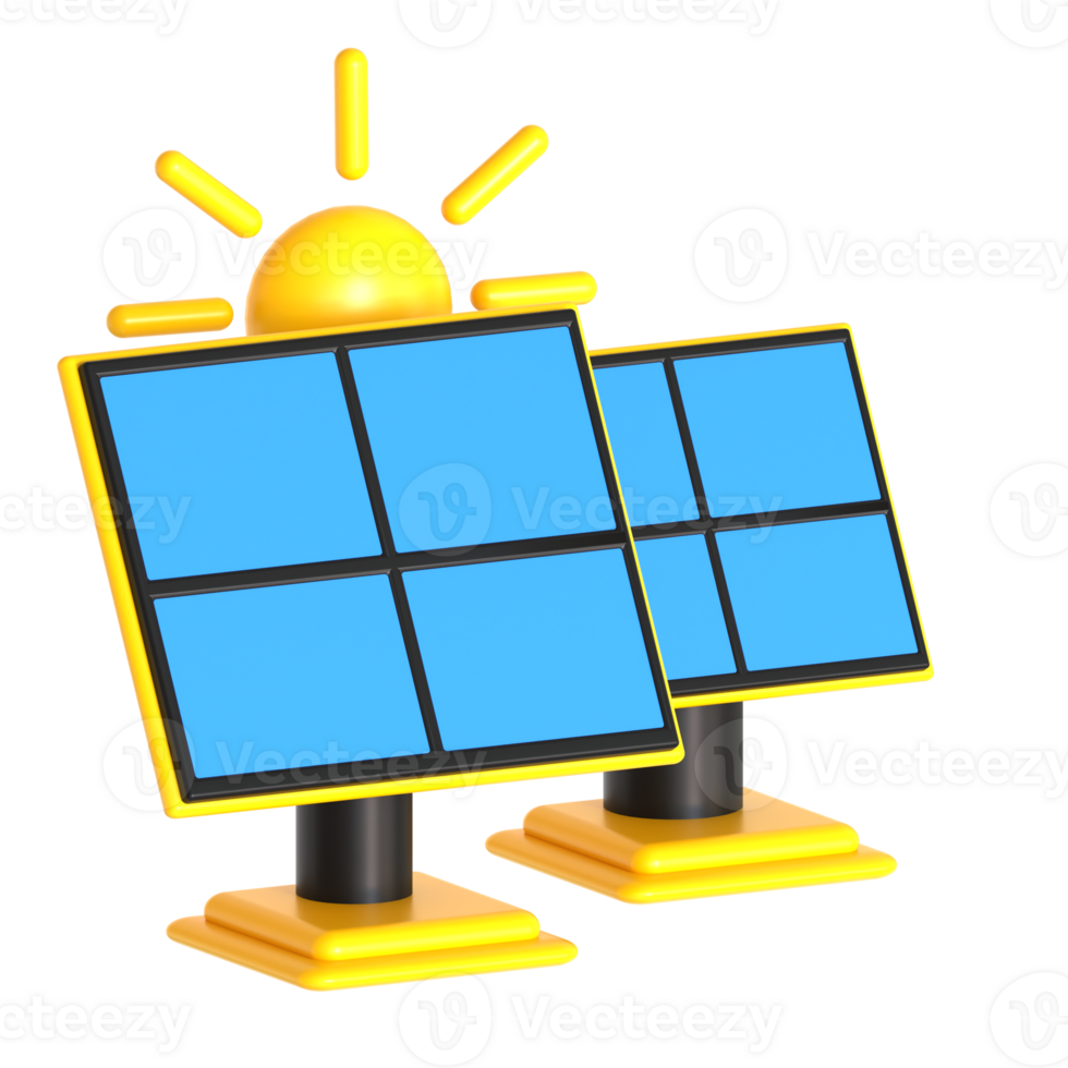 Solar panel icon png