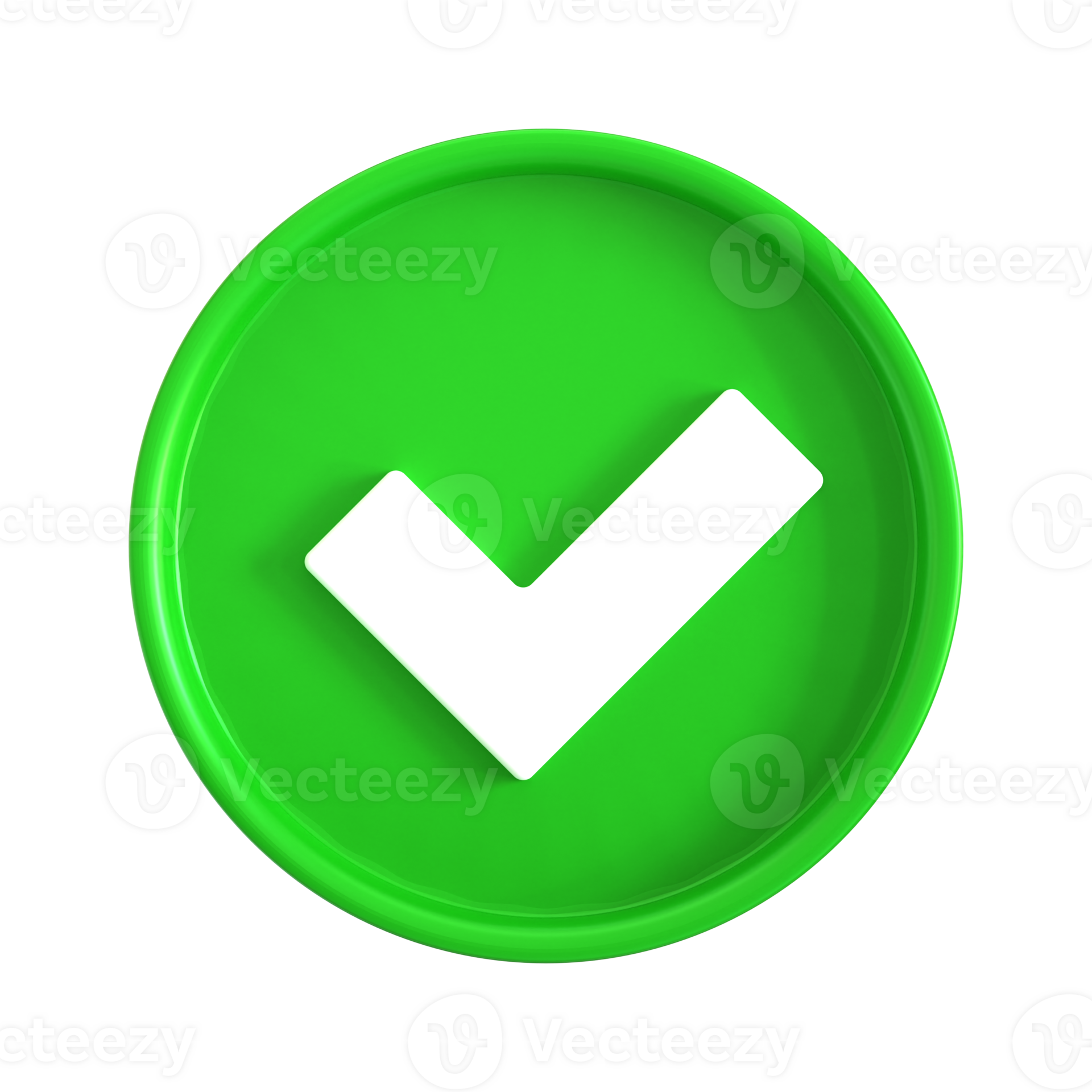 A green check mark on a black background 51341307 PNG
