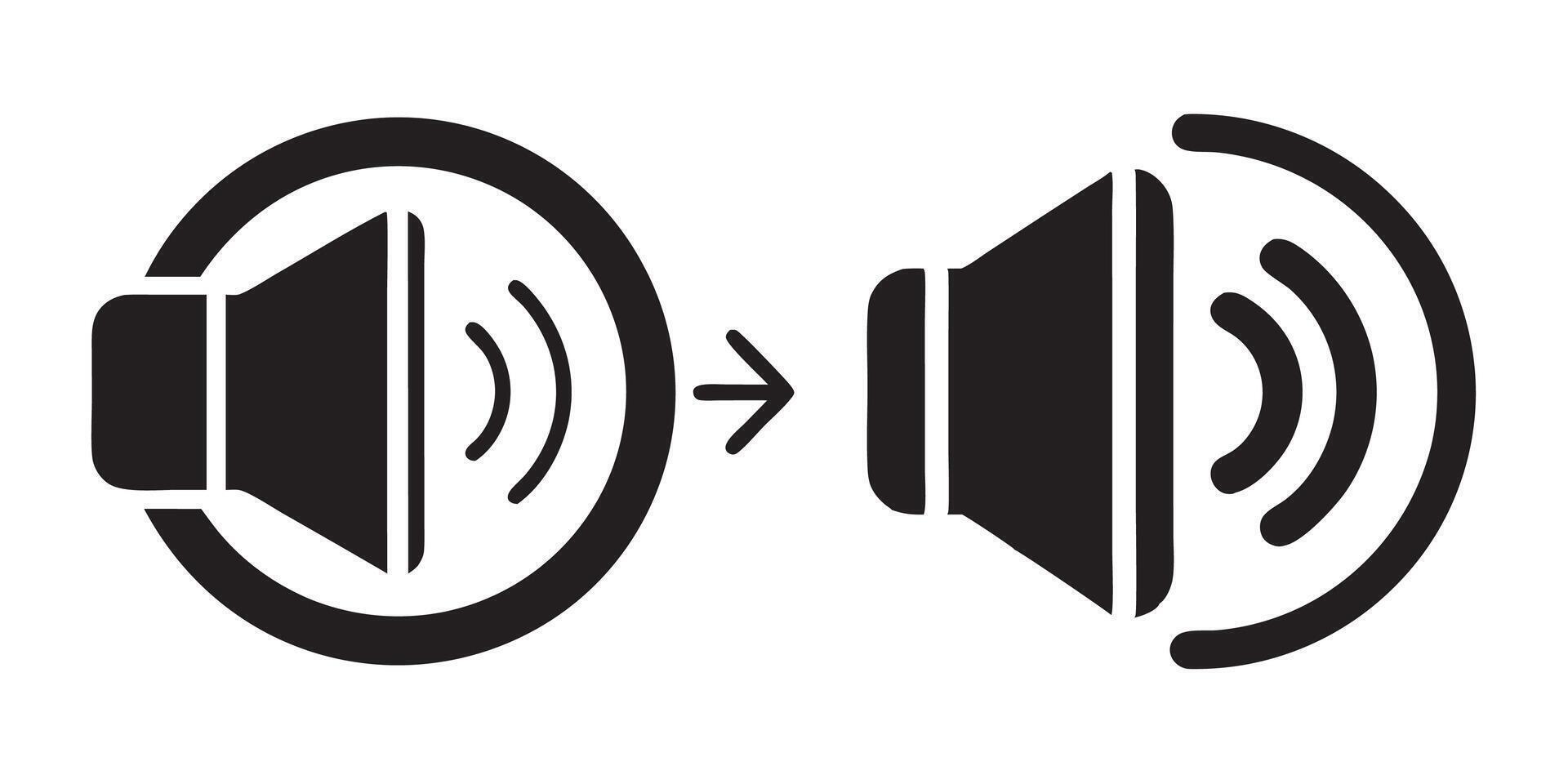 Volume Control Icon vector