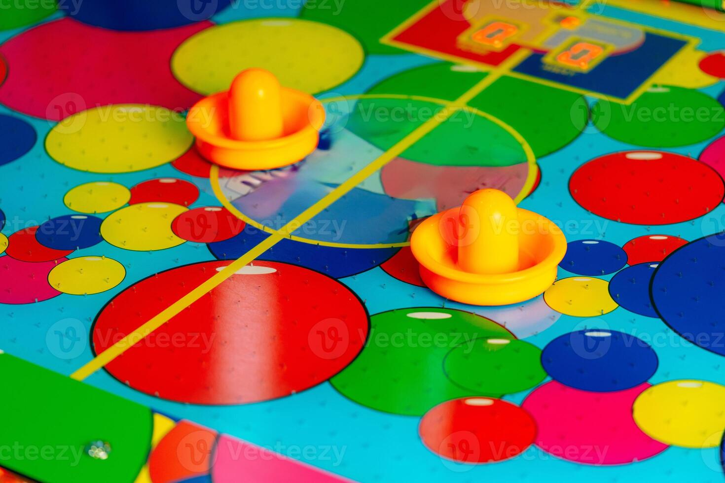 Close Up of a Colorful Board Game photo