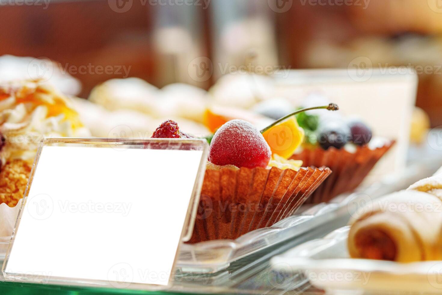 Assorted Fresh Desserts Displayed Elegantly at a Catered Event photo