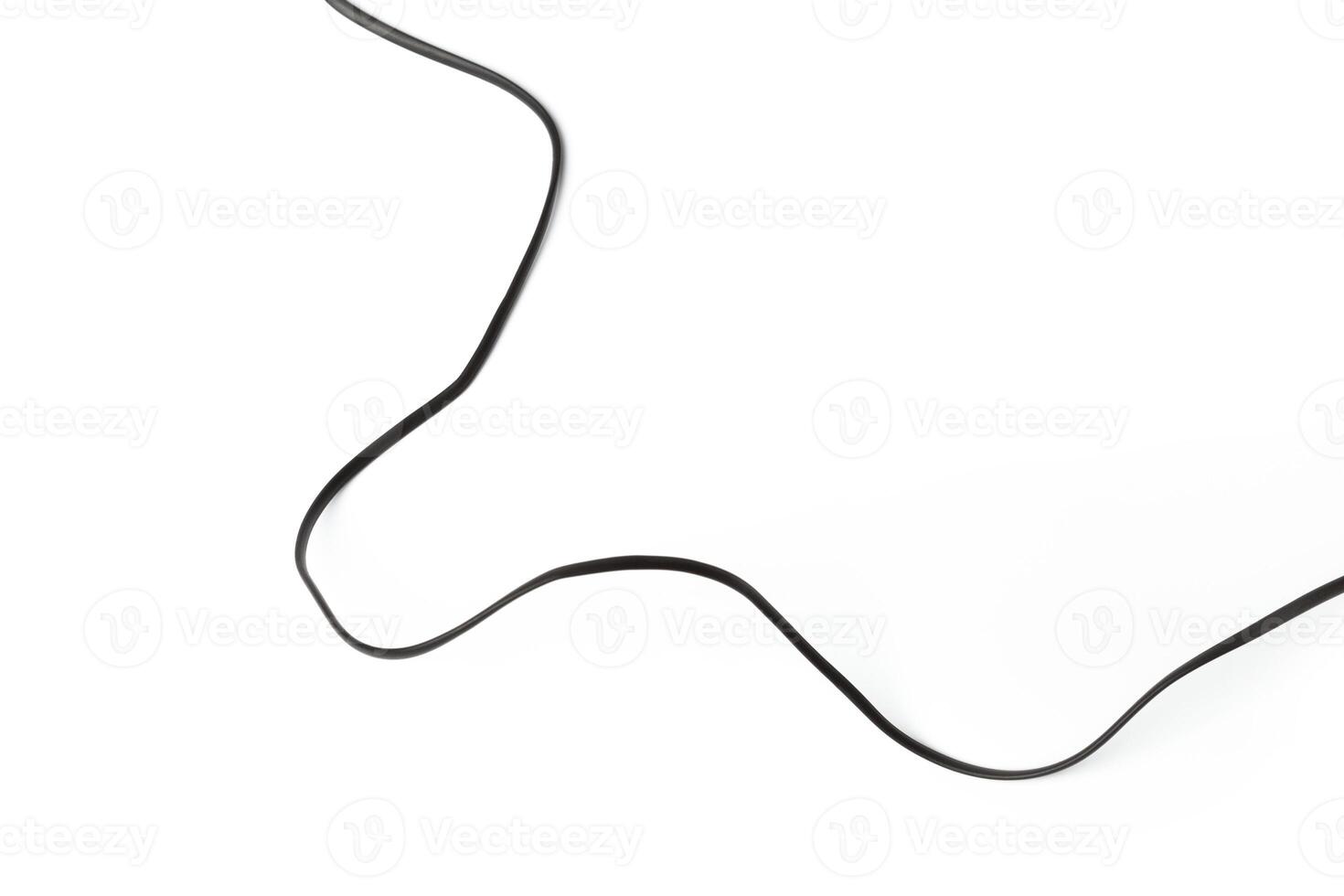 Electric power adapter isolated on white background photo