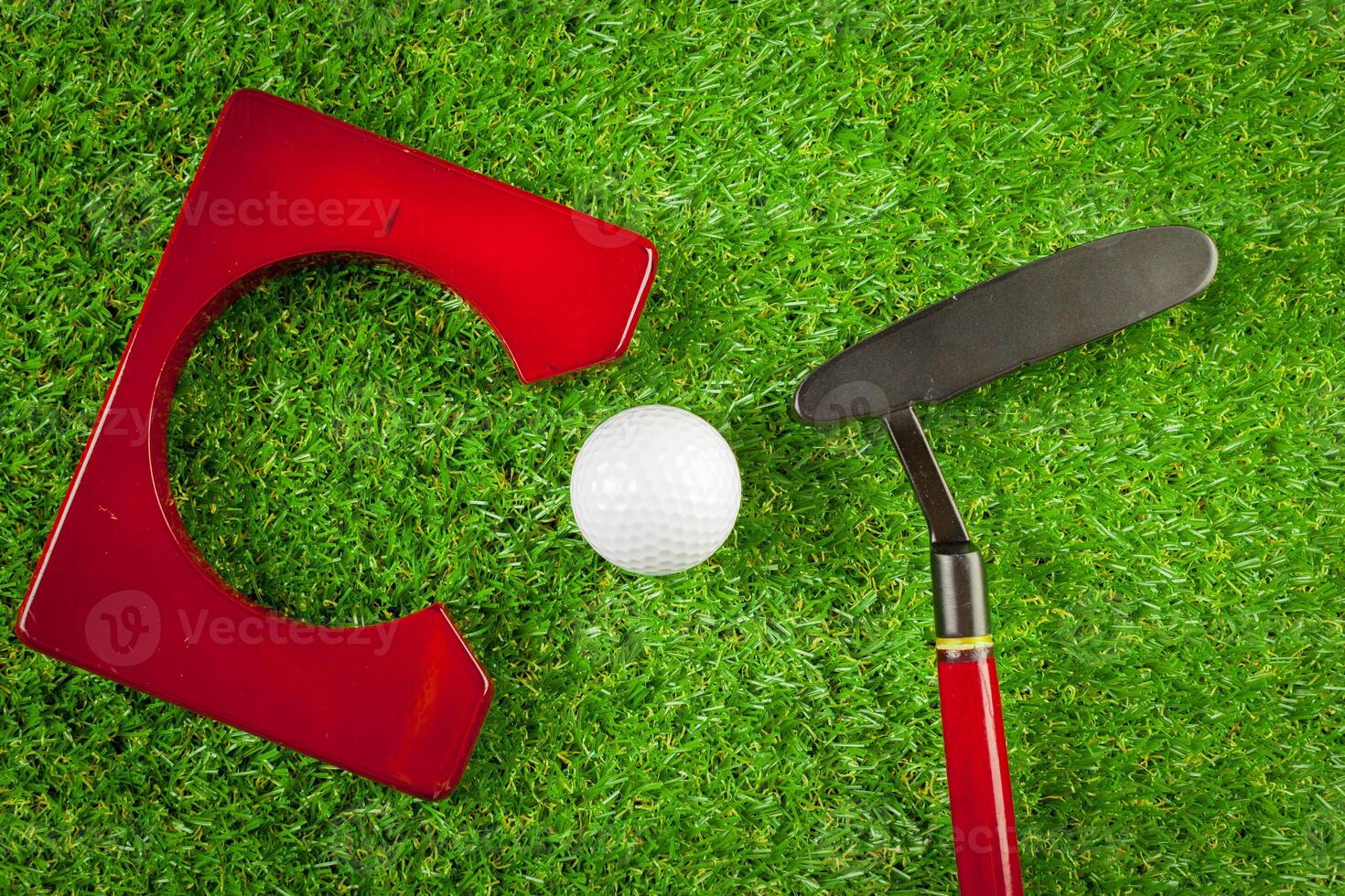 Mini golf equipment photo