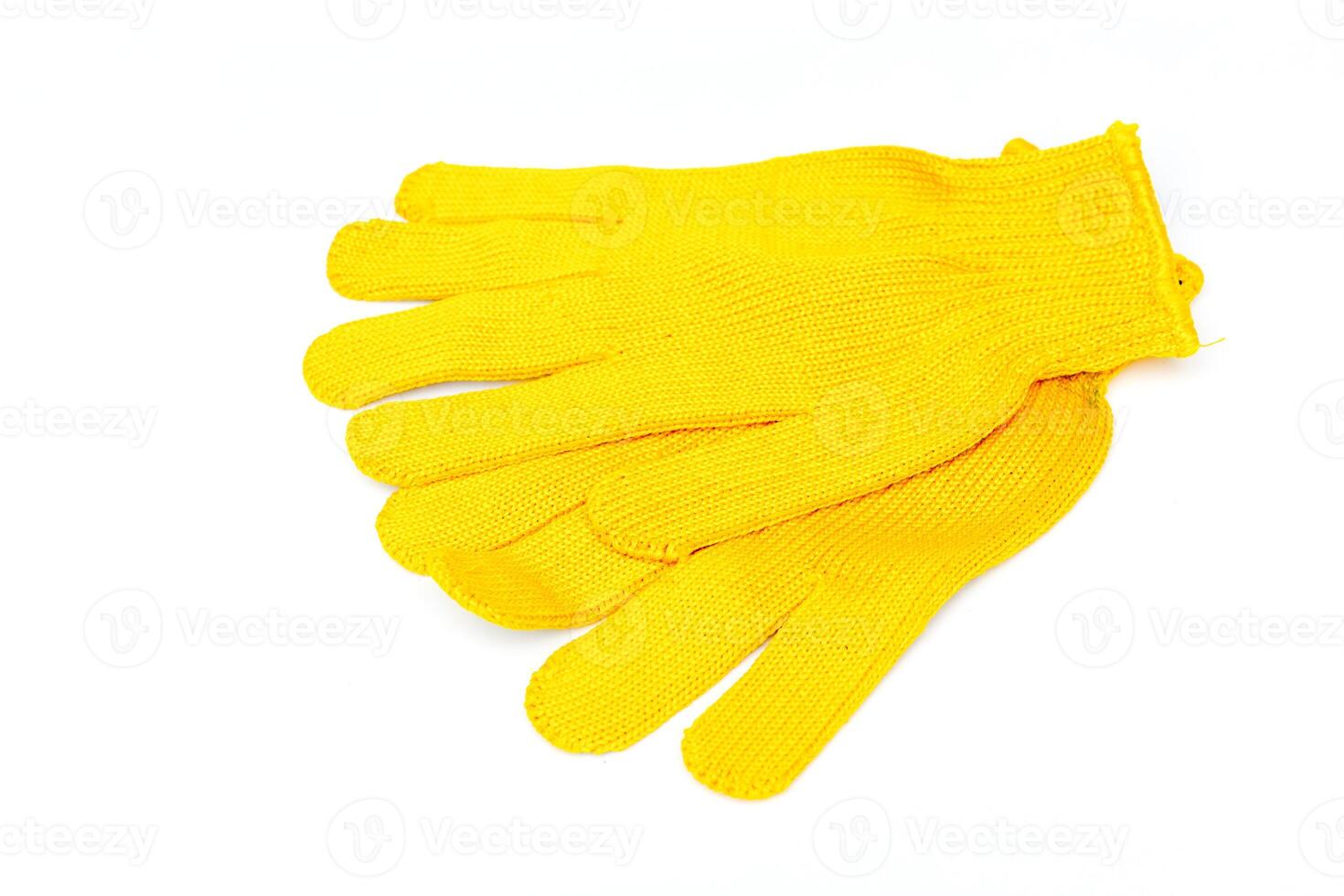 work gloves isolated on a white background photo