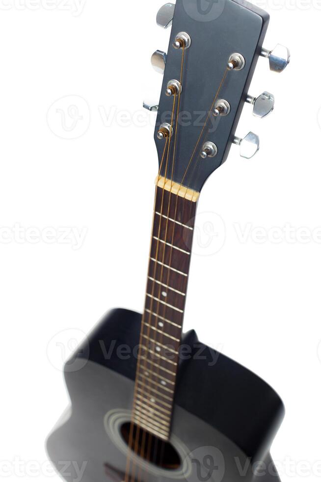 electric guitar isolated on white background photo