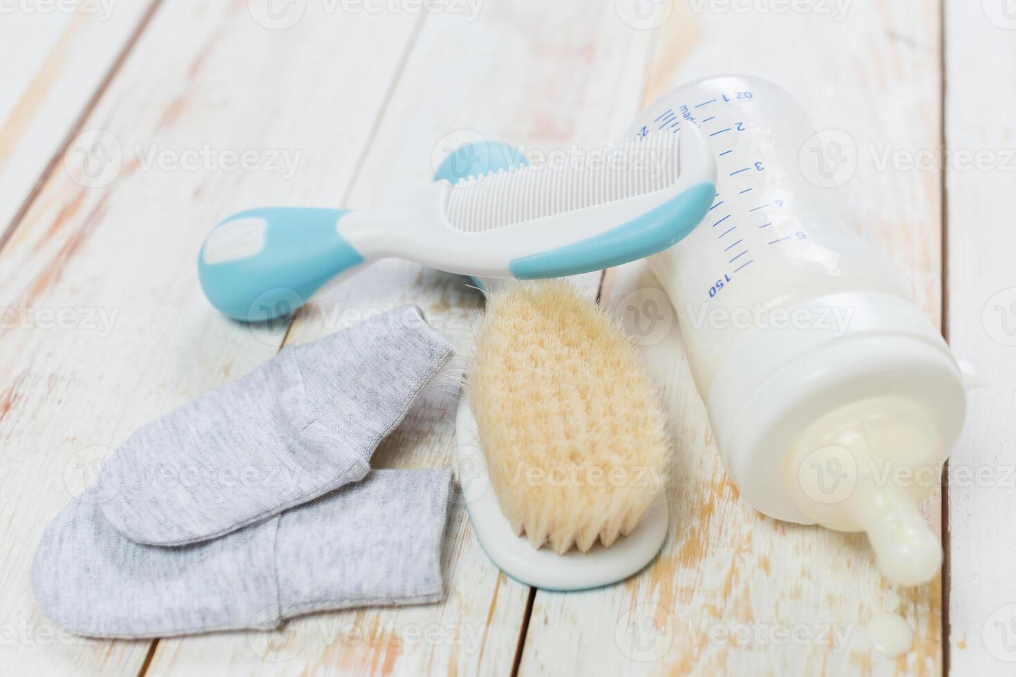Collection of items for babies photo
