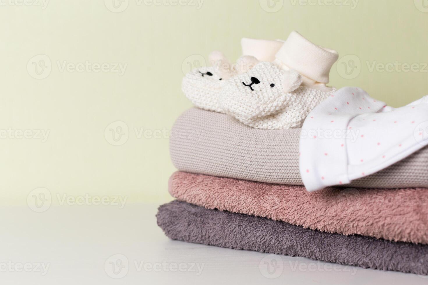 Collection of items for babies photo