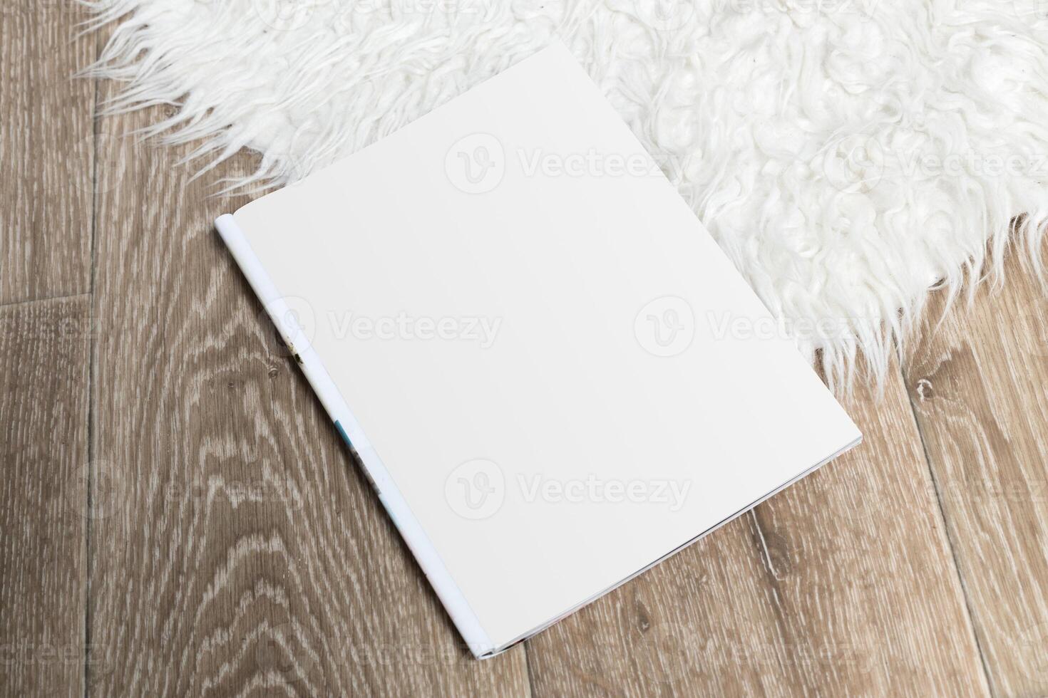 Mock up, photo paper, white sheet