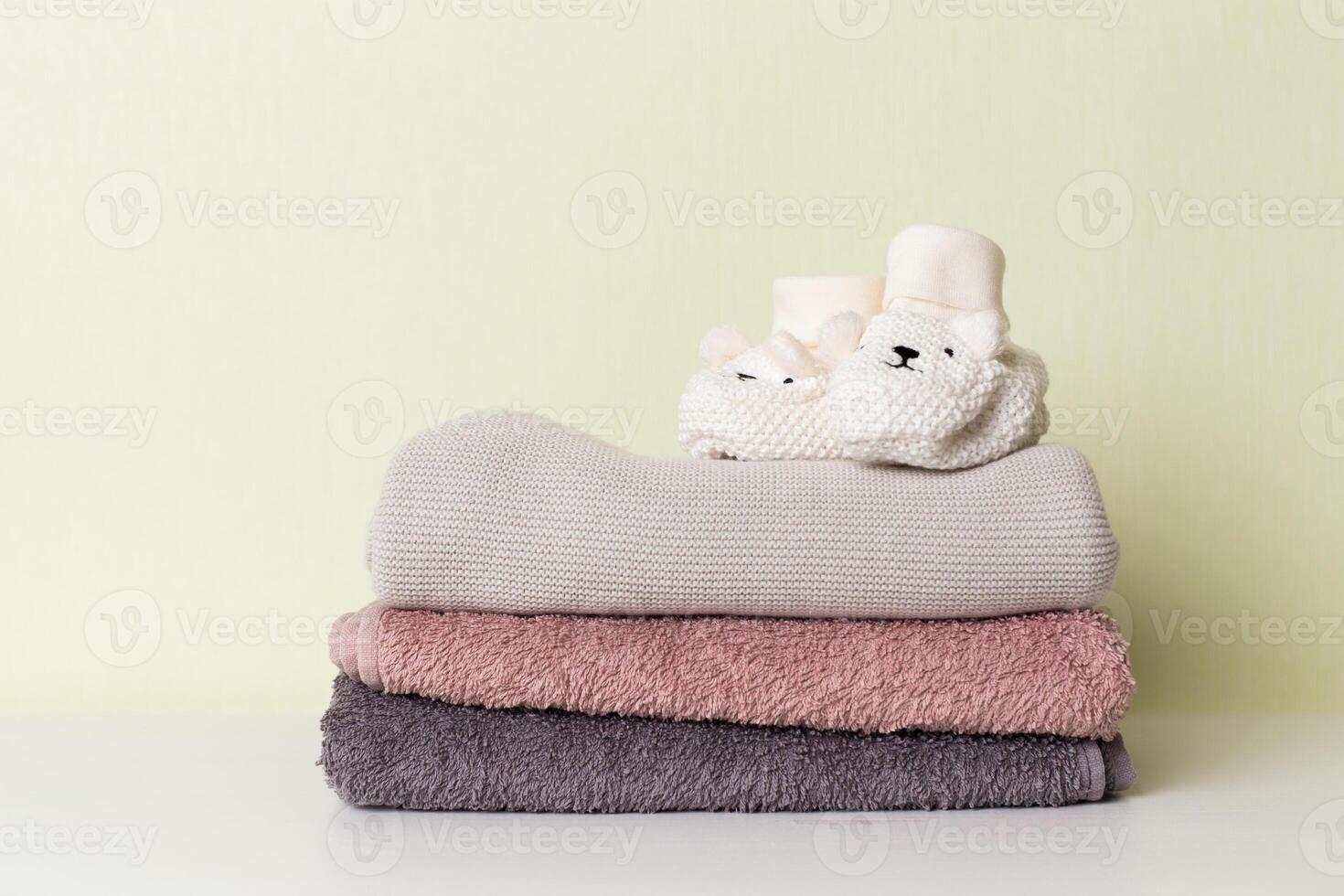 Collection of items for babies photo
