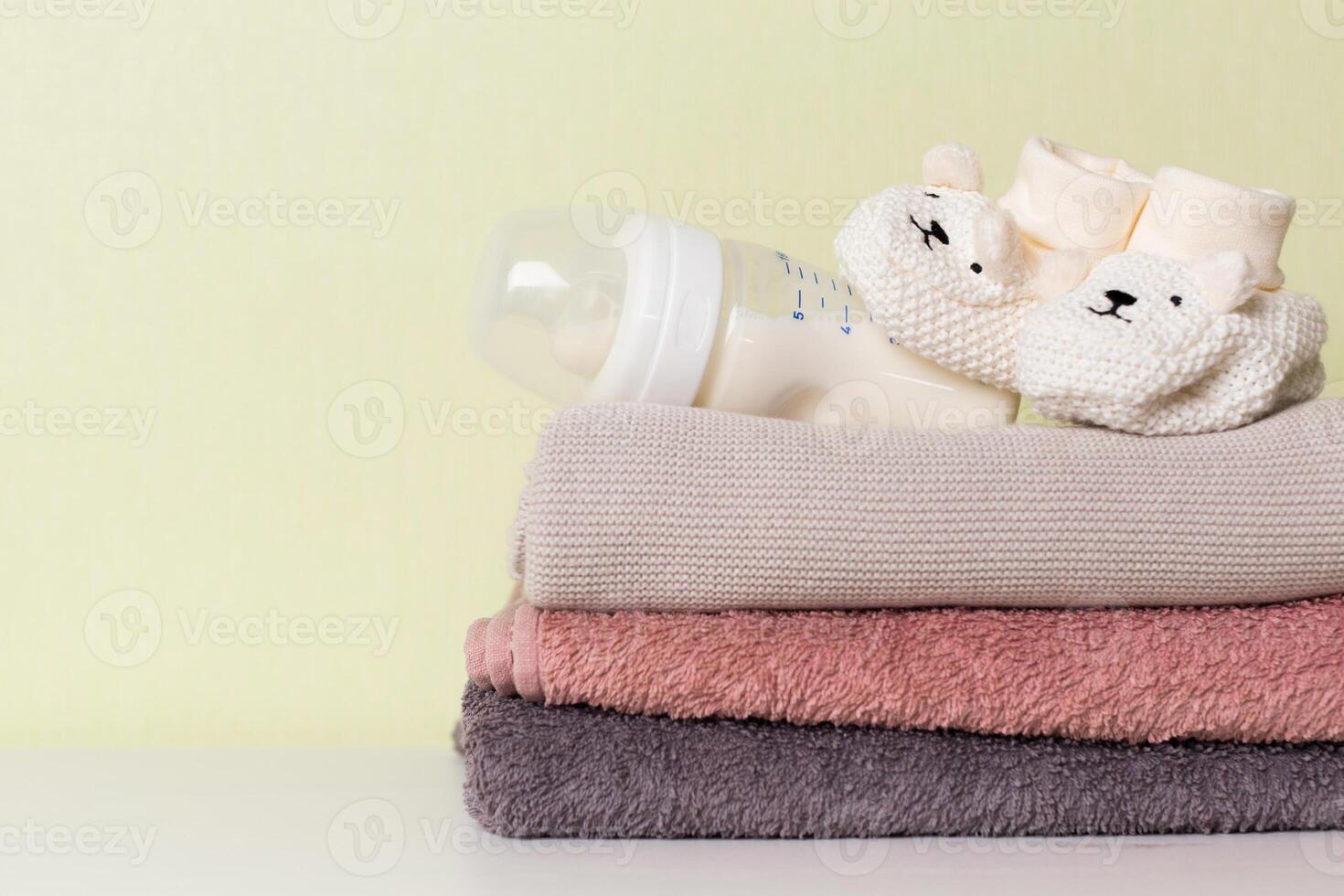 Collection of items for babies photo