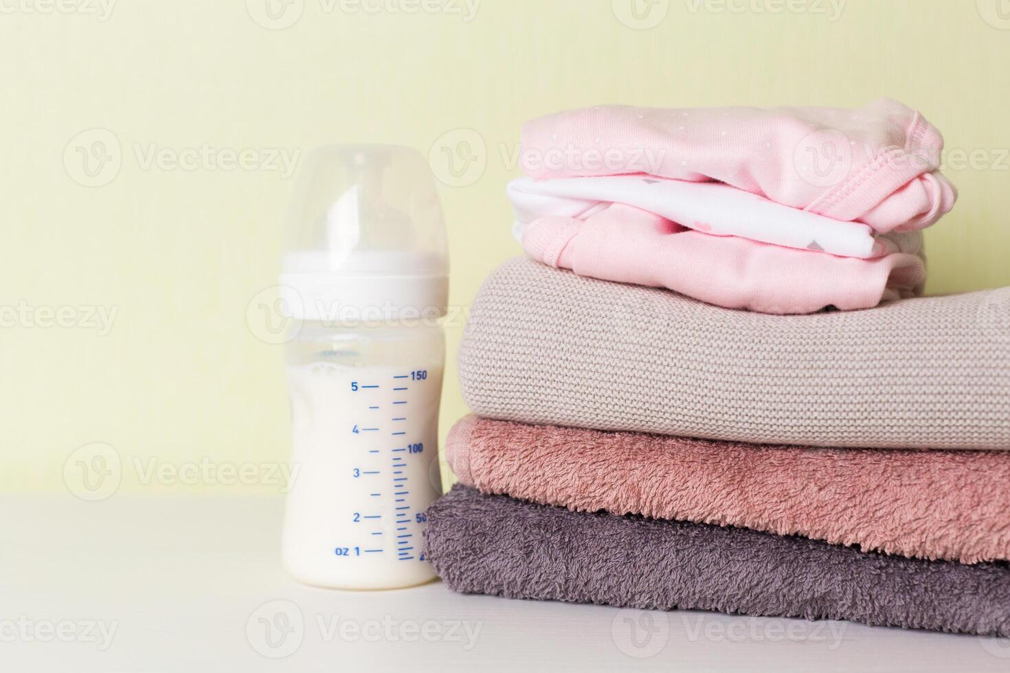 Collection of items for babies photo