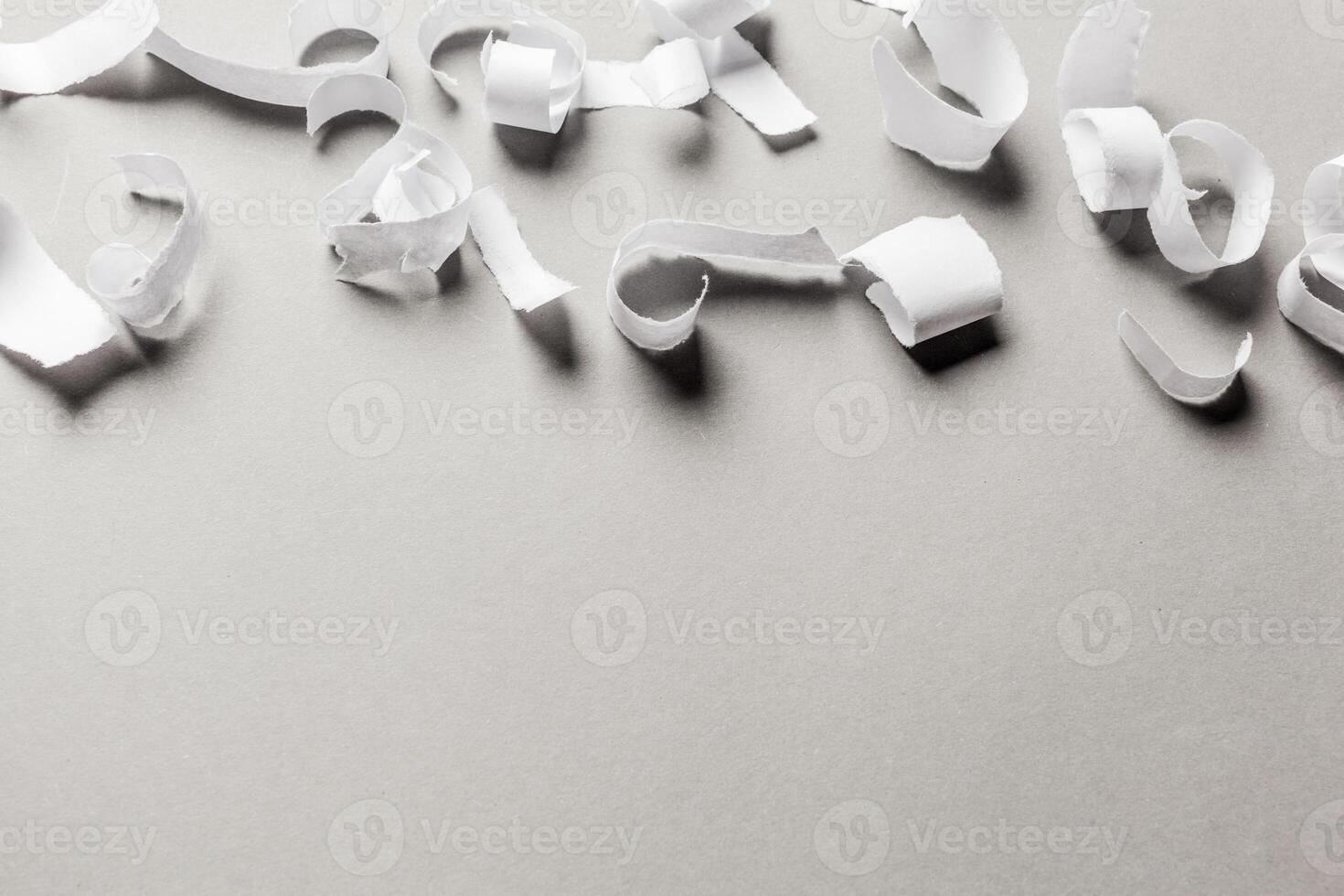 white ripped paper photo